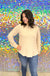 Jodifl Back to Basics Top - Oatmeal, long sleeve, round neck, textured, layering