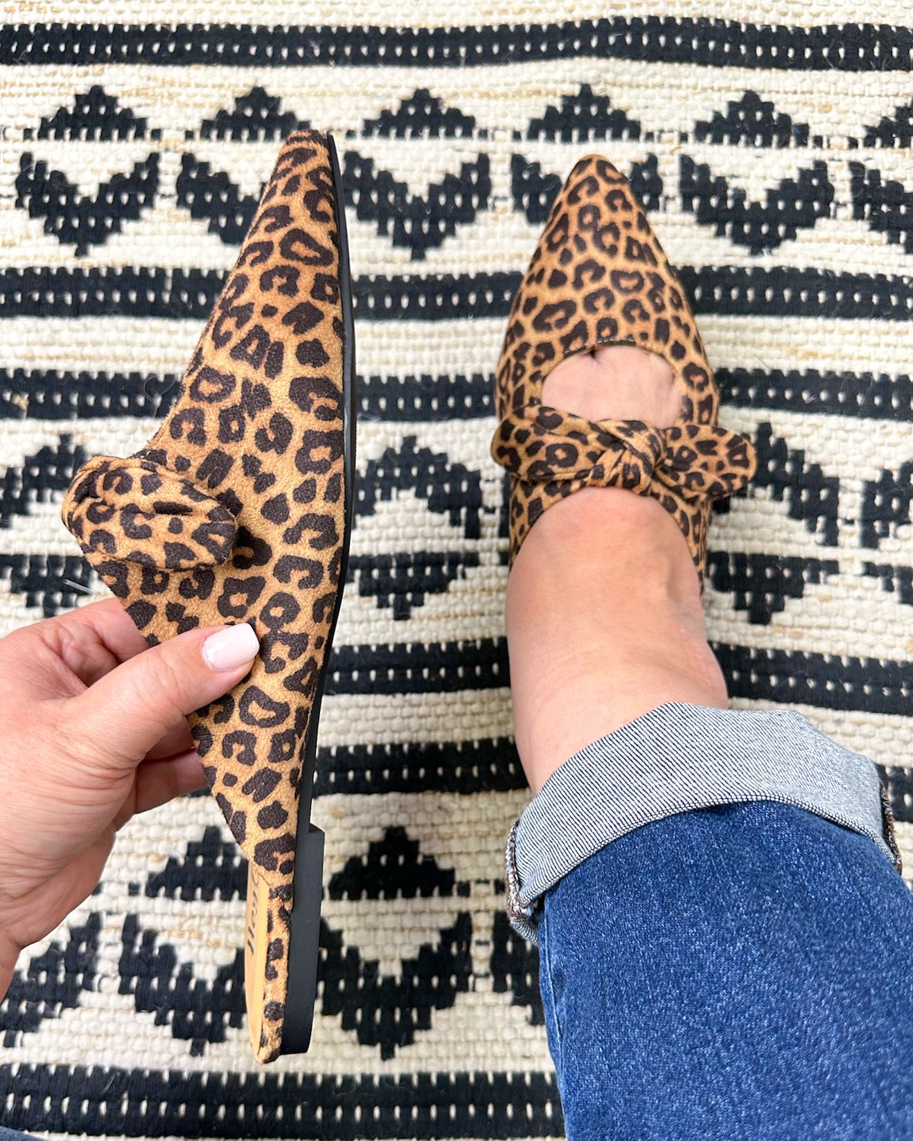 Knotty But Nice Mule - Leopard