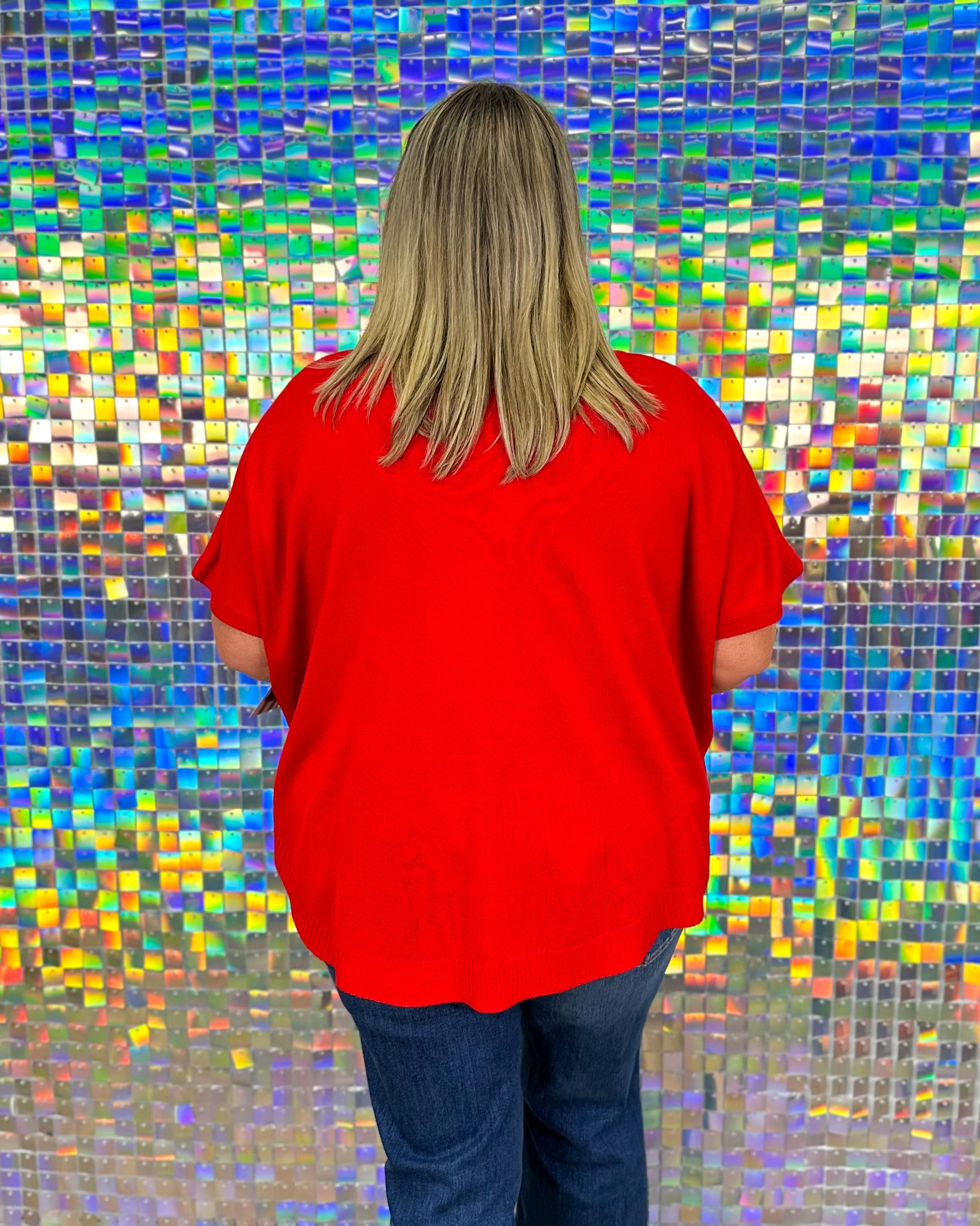 Catherine Sweater - Red