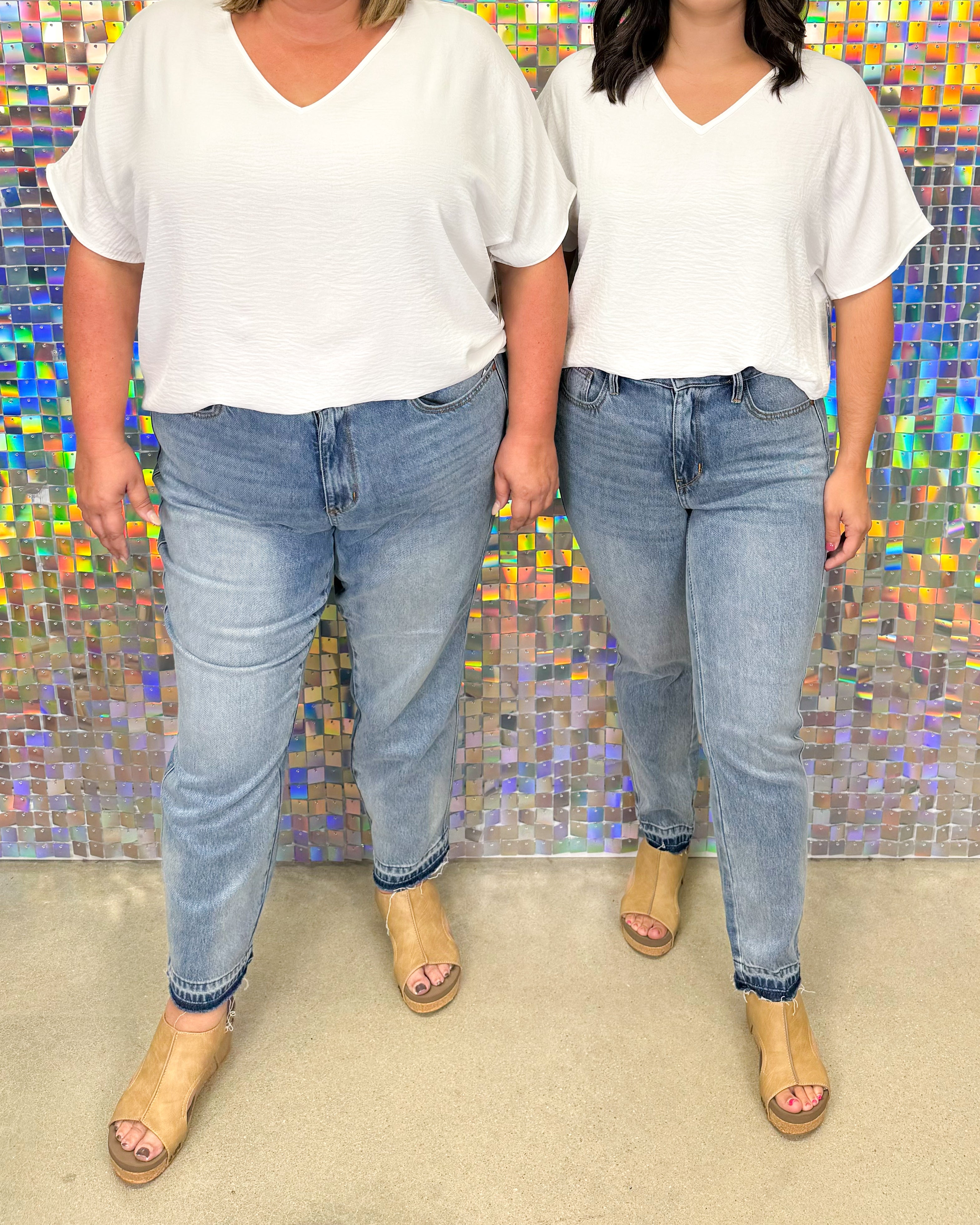 Judy Blue Jolene Rigid Magic Boyfriend Jean - Mid-Rise