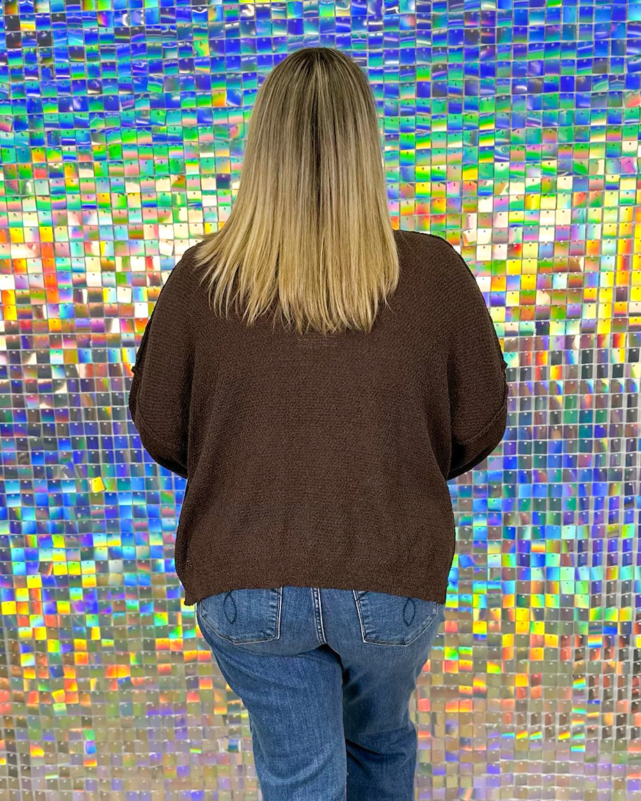 Tabitha Sweater - Dark Chocolate