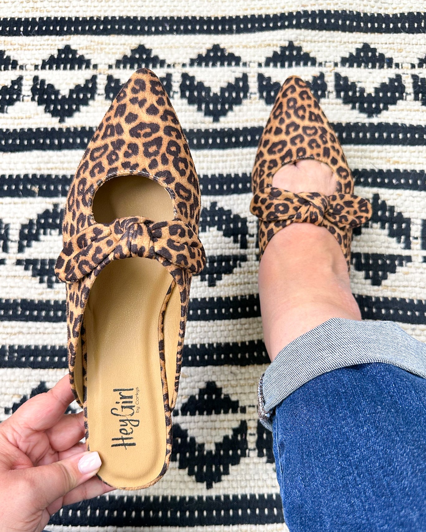 Knotty But Nice Mule - Leopard