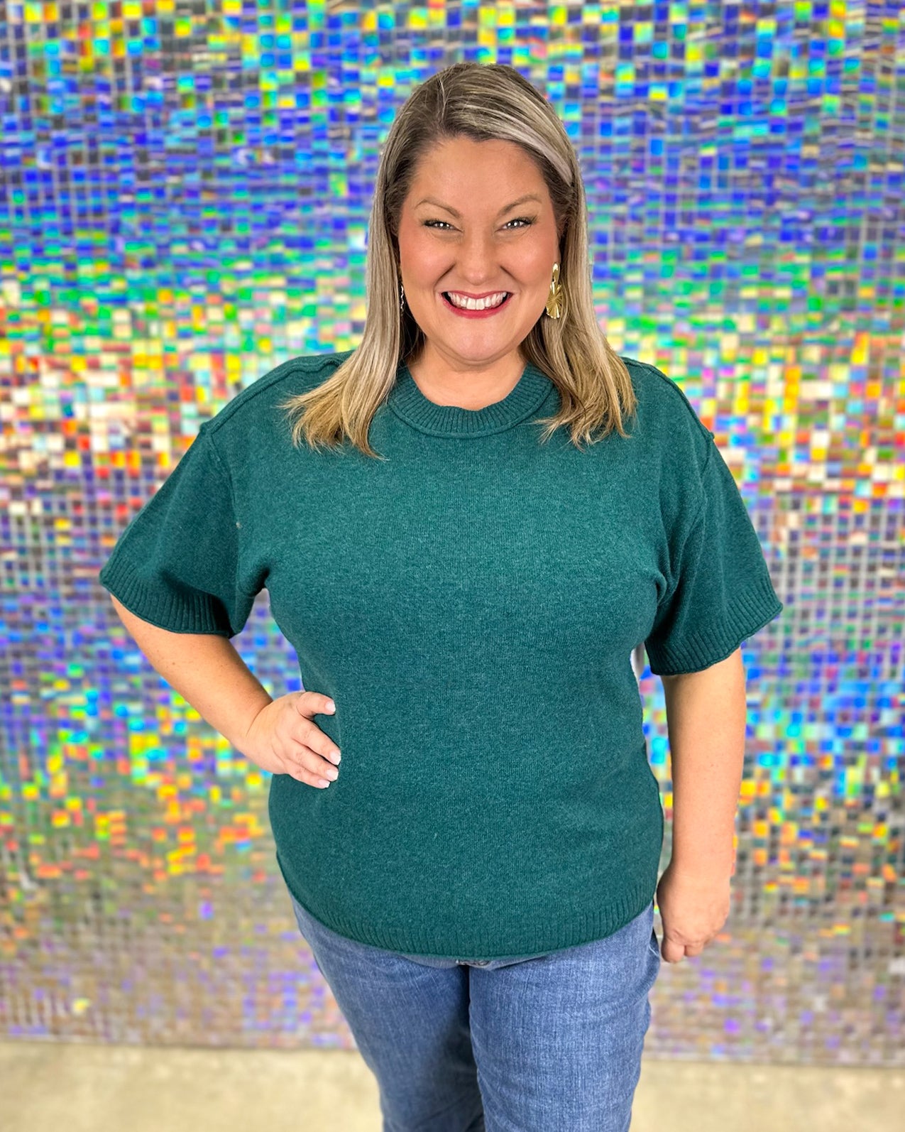 Sophia Sweater - Teal