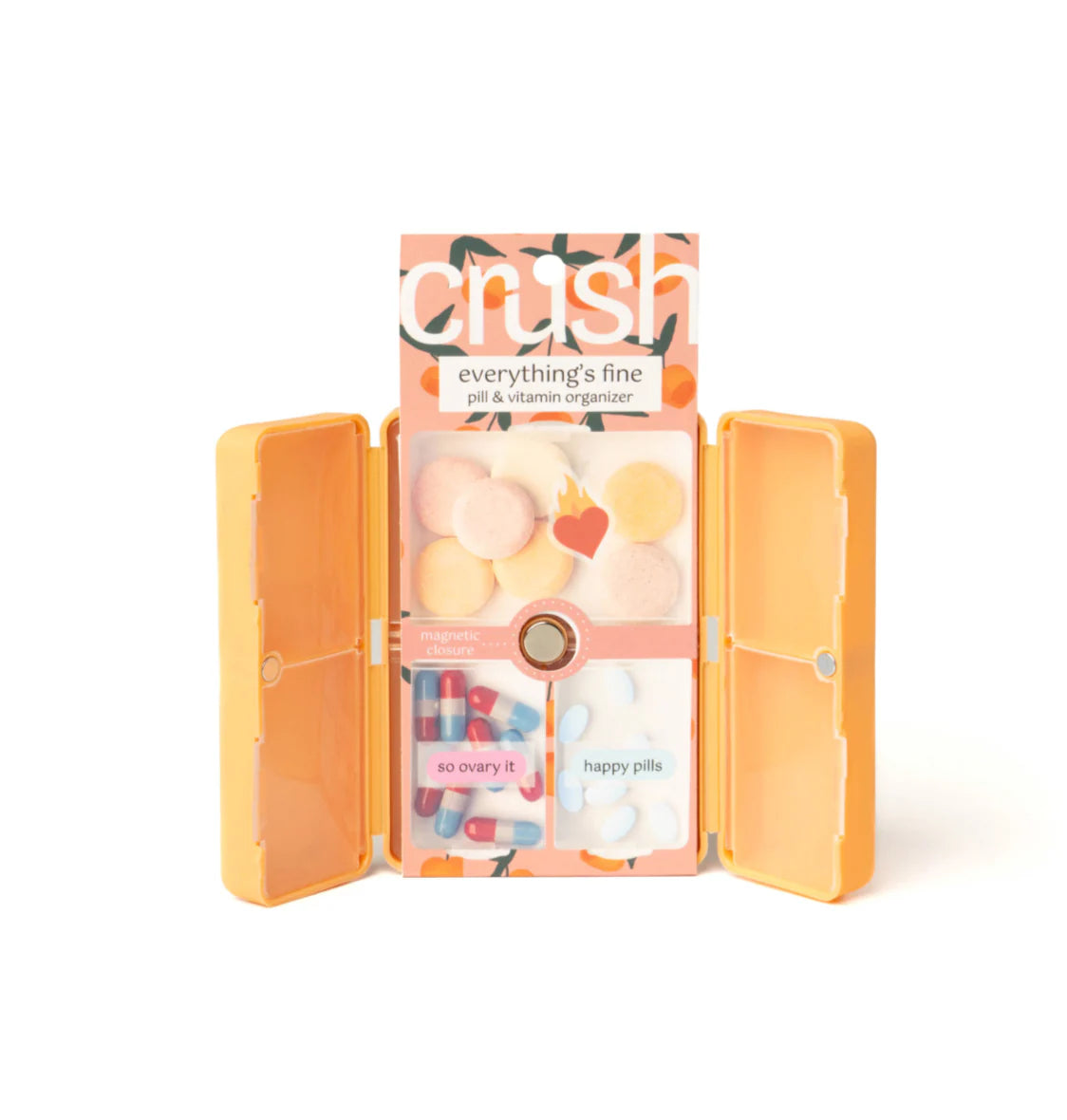Crush Pill and Vitamin Organizer