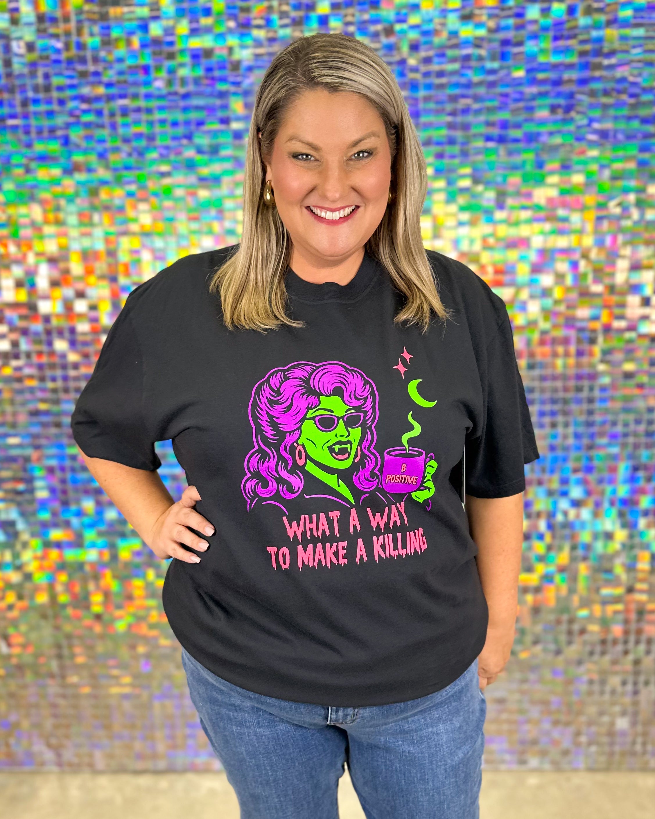 FINAL SALE What a Way to Make a Killing Tee - Black