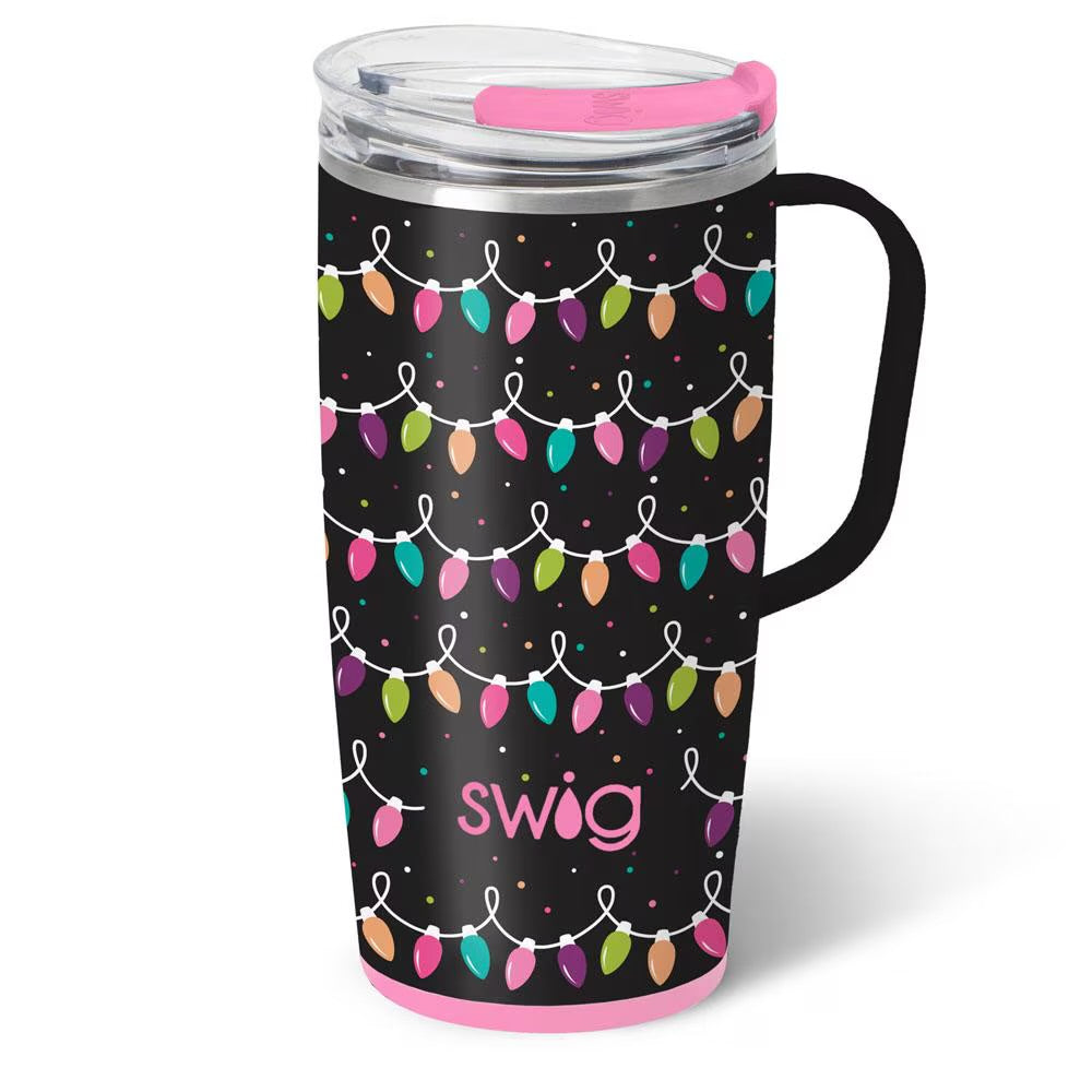 Swig 22oz Travel Mug - Tacky Lights