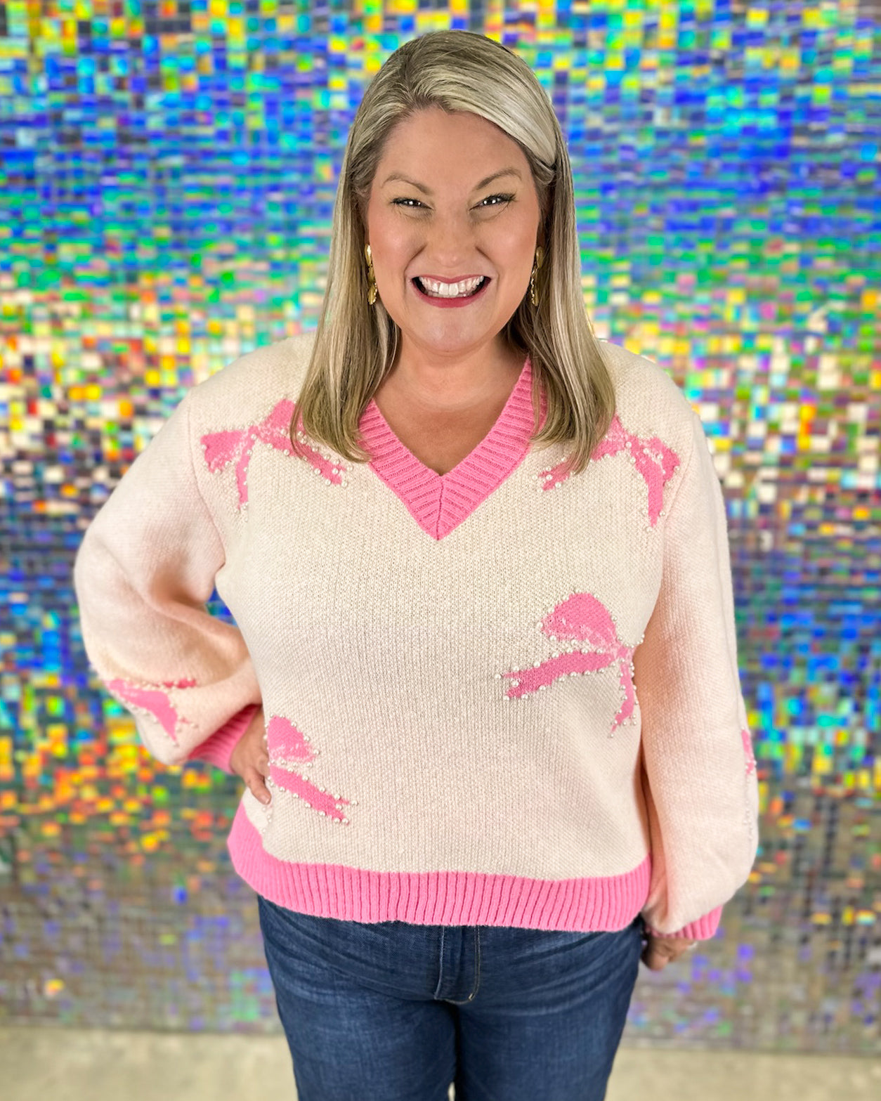 Georgette Sweater - Cream