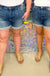 Judy Blue Kimmie High Waist Tummy Control Vintage Wash Cuffed Shorts - Dark Wash,plus size