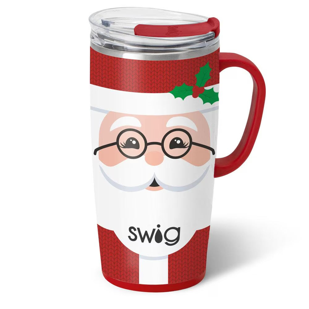 Swig 22oz Travel Mug - Mr Claus