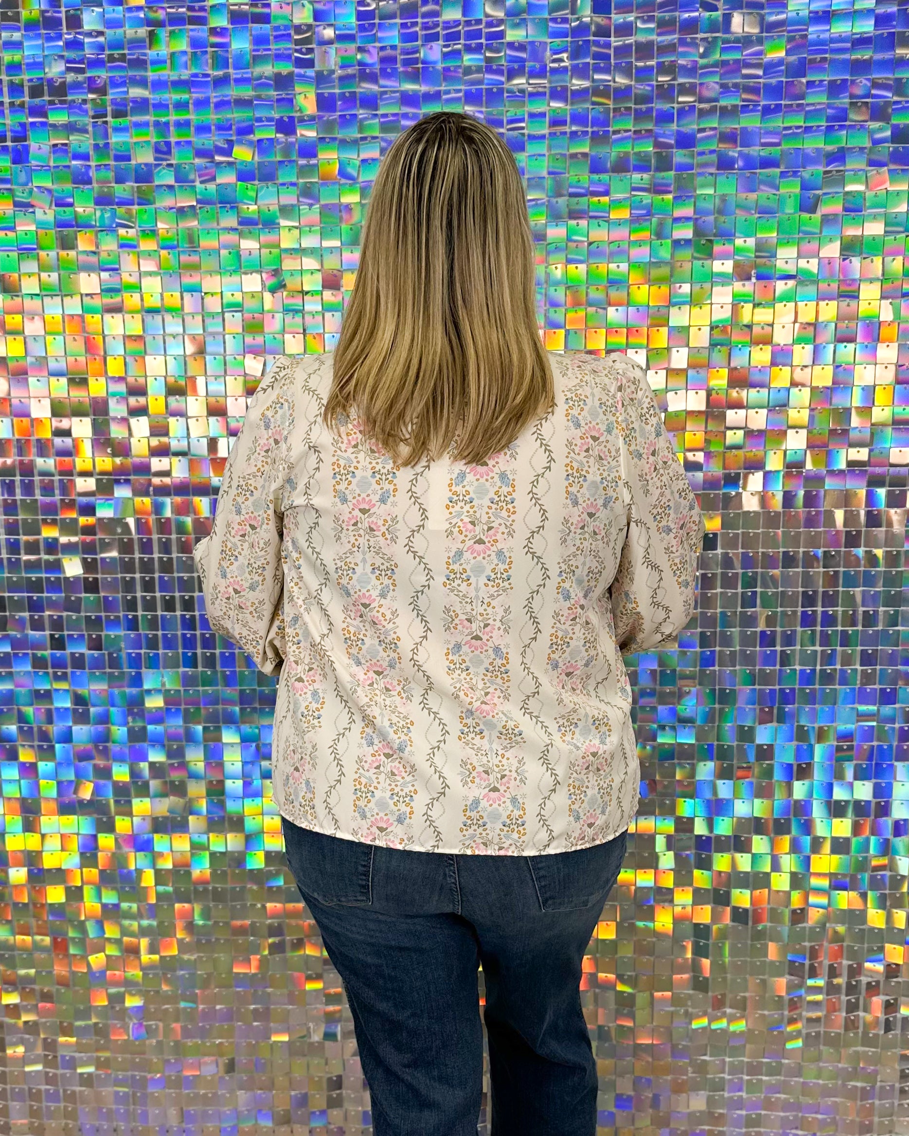 FINAL SALE - Kayla Ivy Lane Top - Ivory