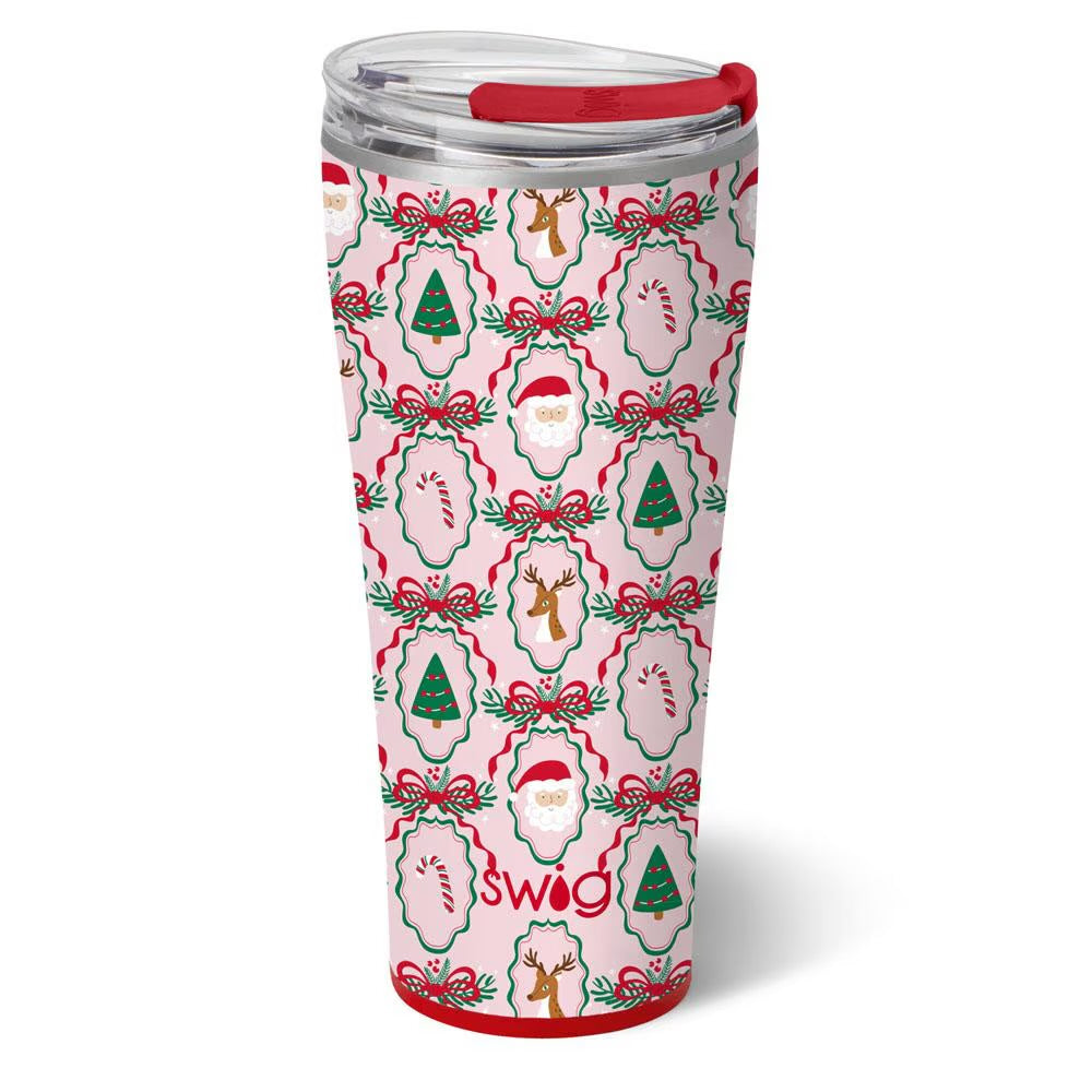Swig 32oz Tumbler - Christmas Cameos