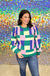 Michelle McDowell Hallie Sweater - Multi Squares