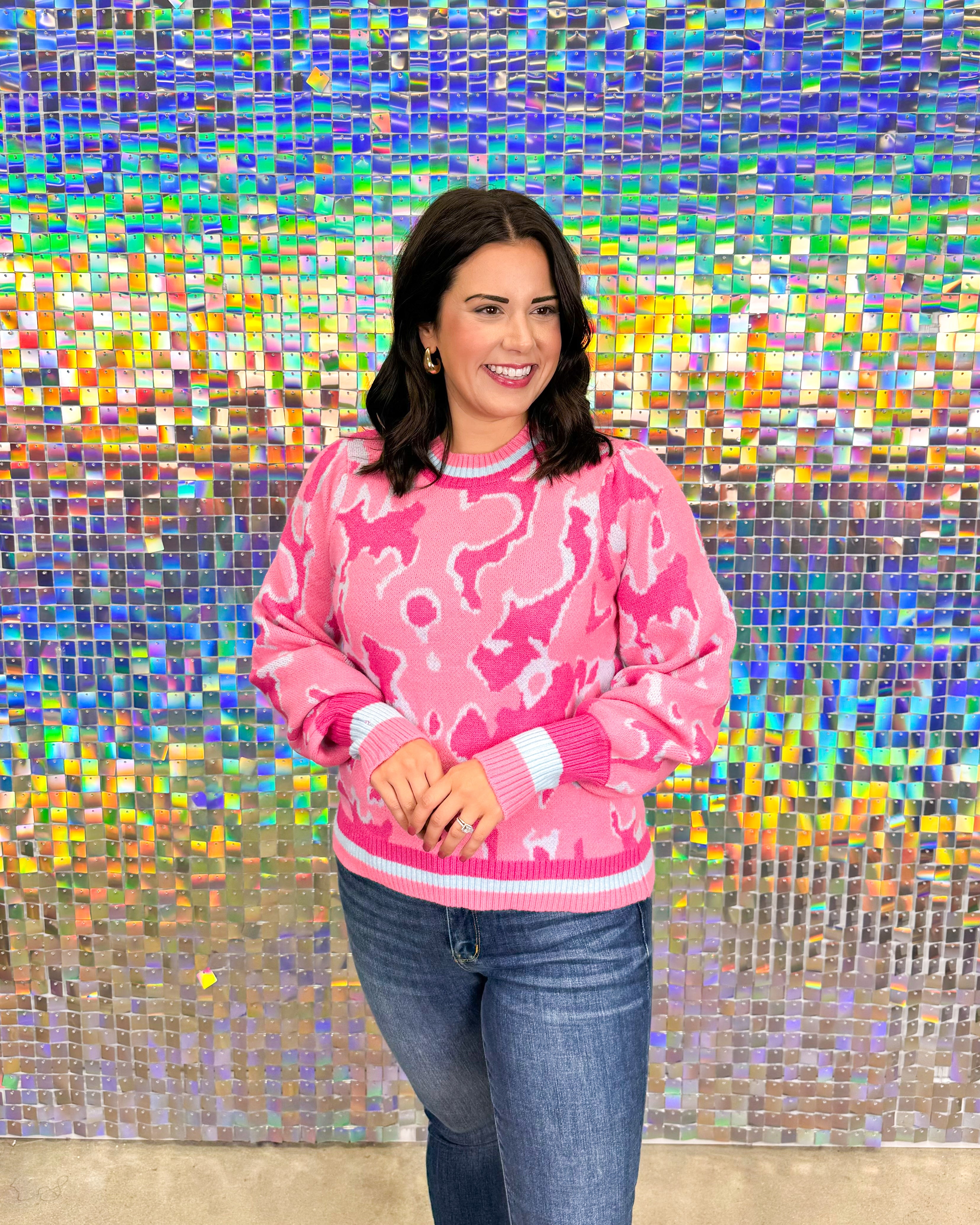 Party Animal Sweater  - Pink