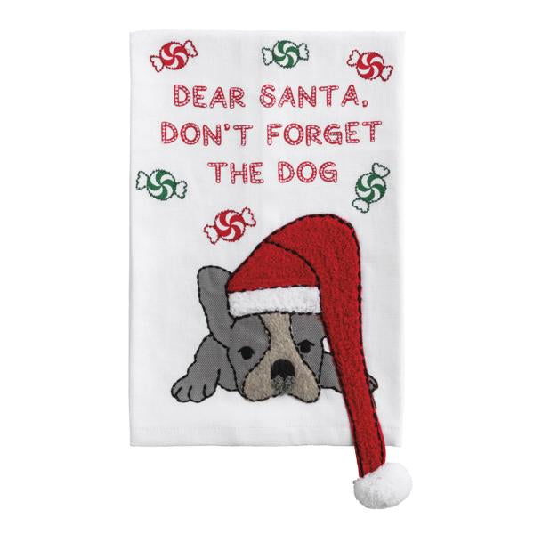 Pet Dangle Towel - Dear Christmas