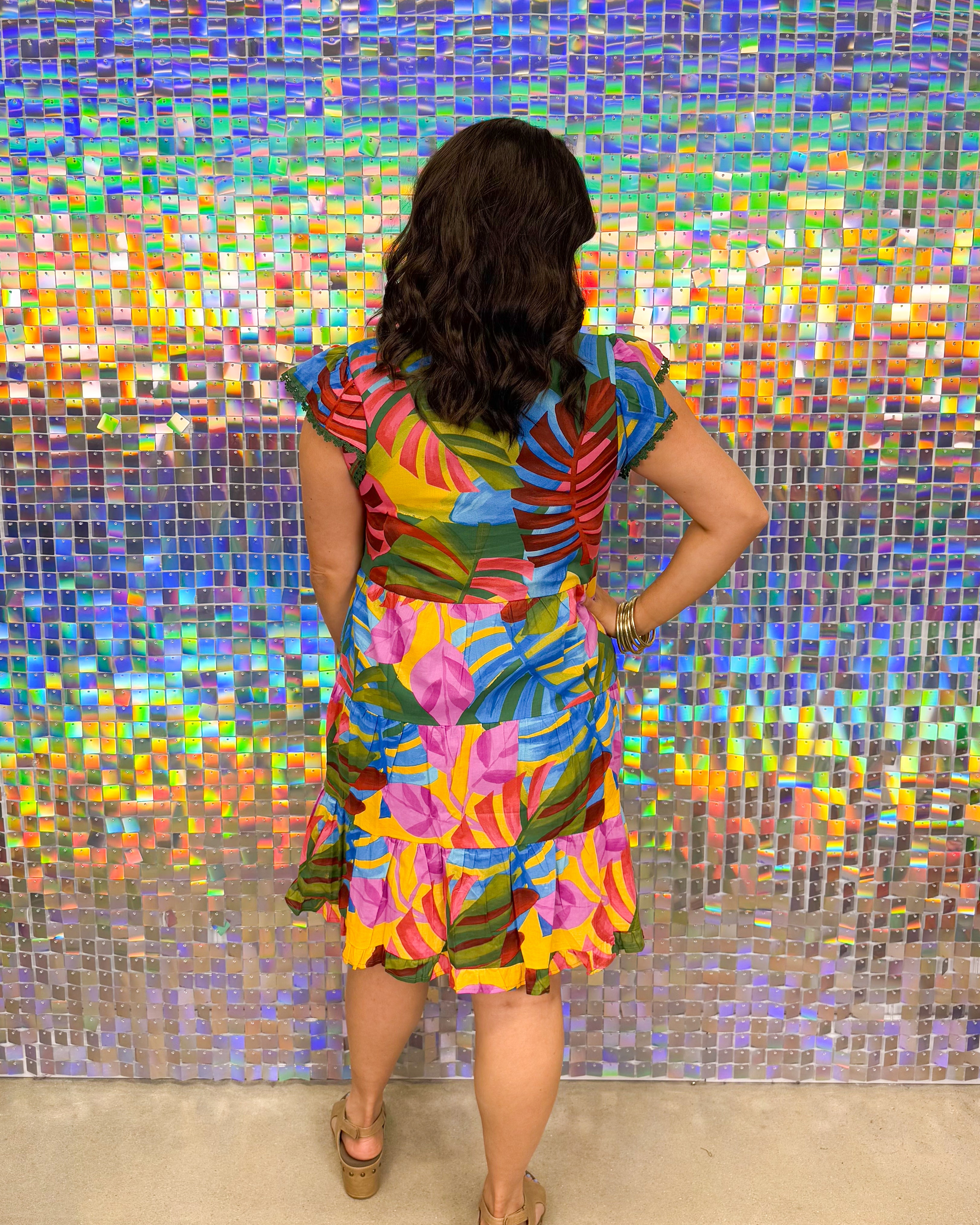 FINAL SALE Novi Mini Dress - Kelly Green