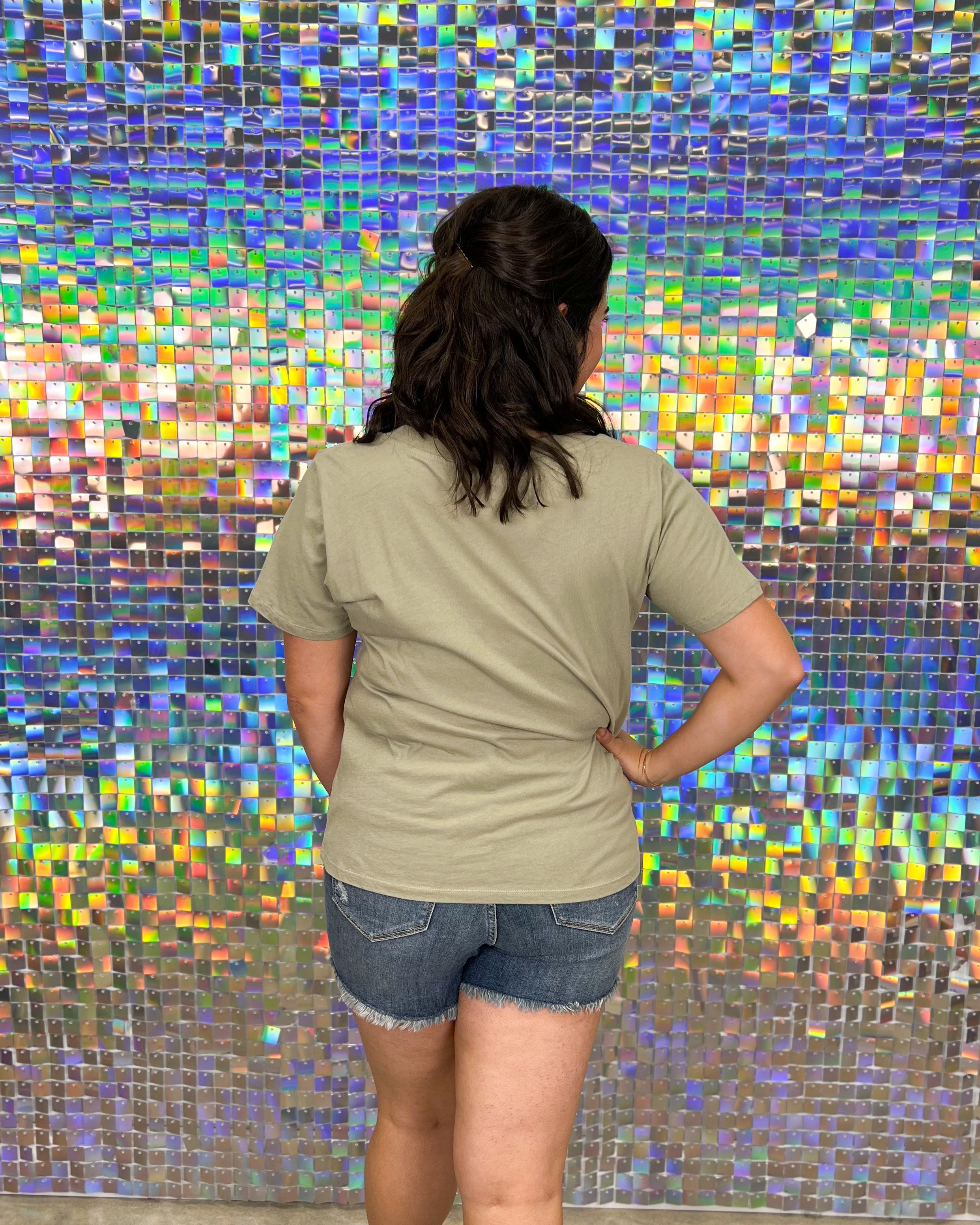 Z Supply Girlfriend V-Neck Tee - Meadow