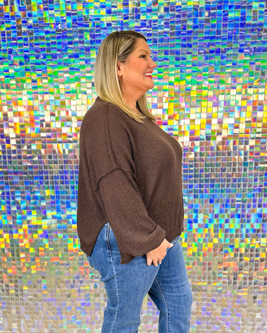 Tabitha Sweater - Dark Chocolate