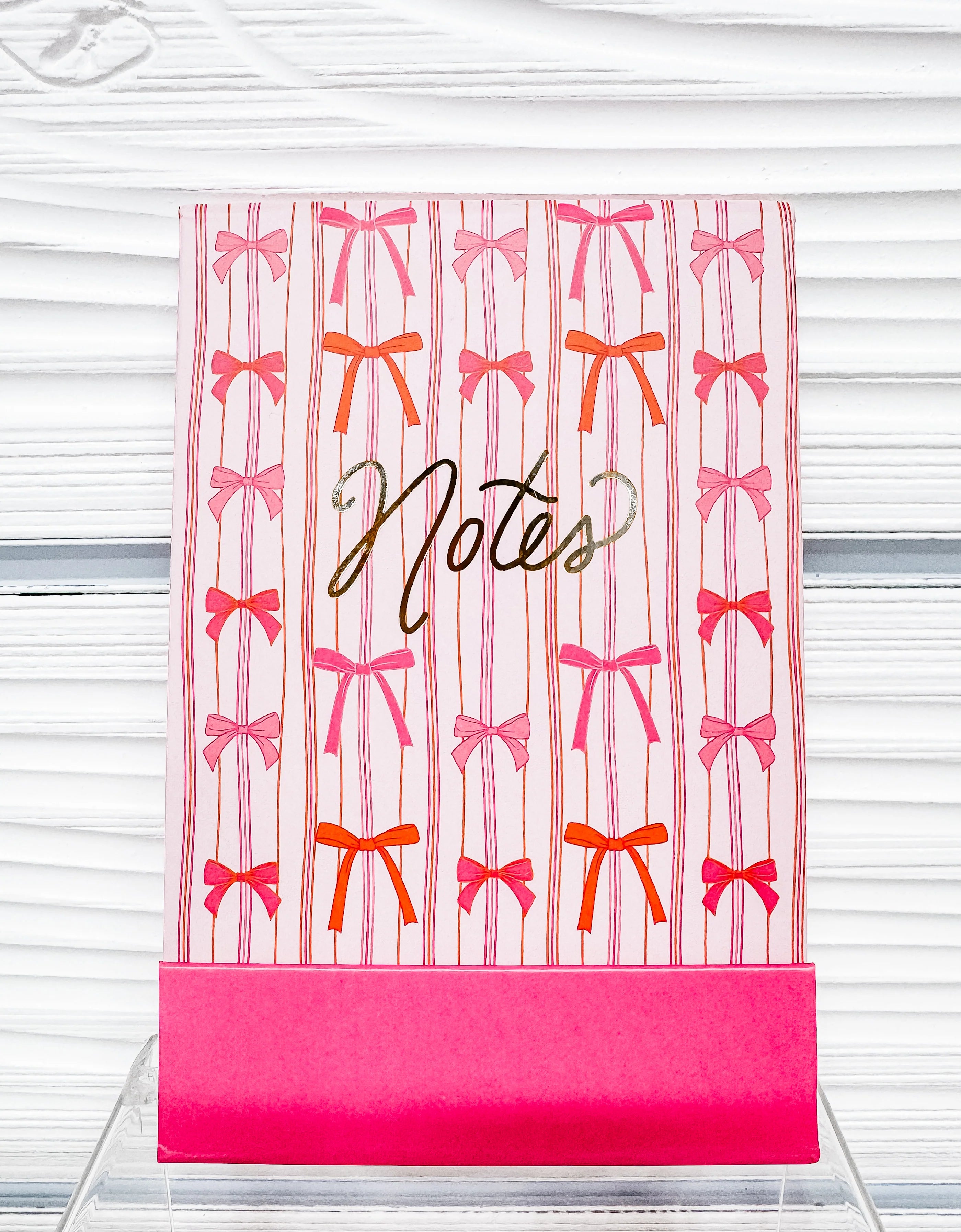 Flip Notepad - Bows