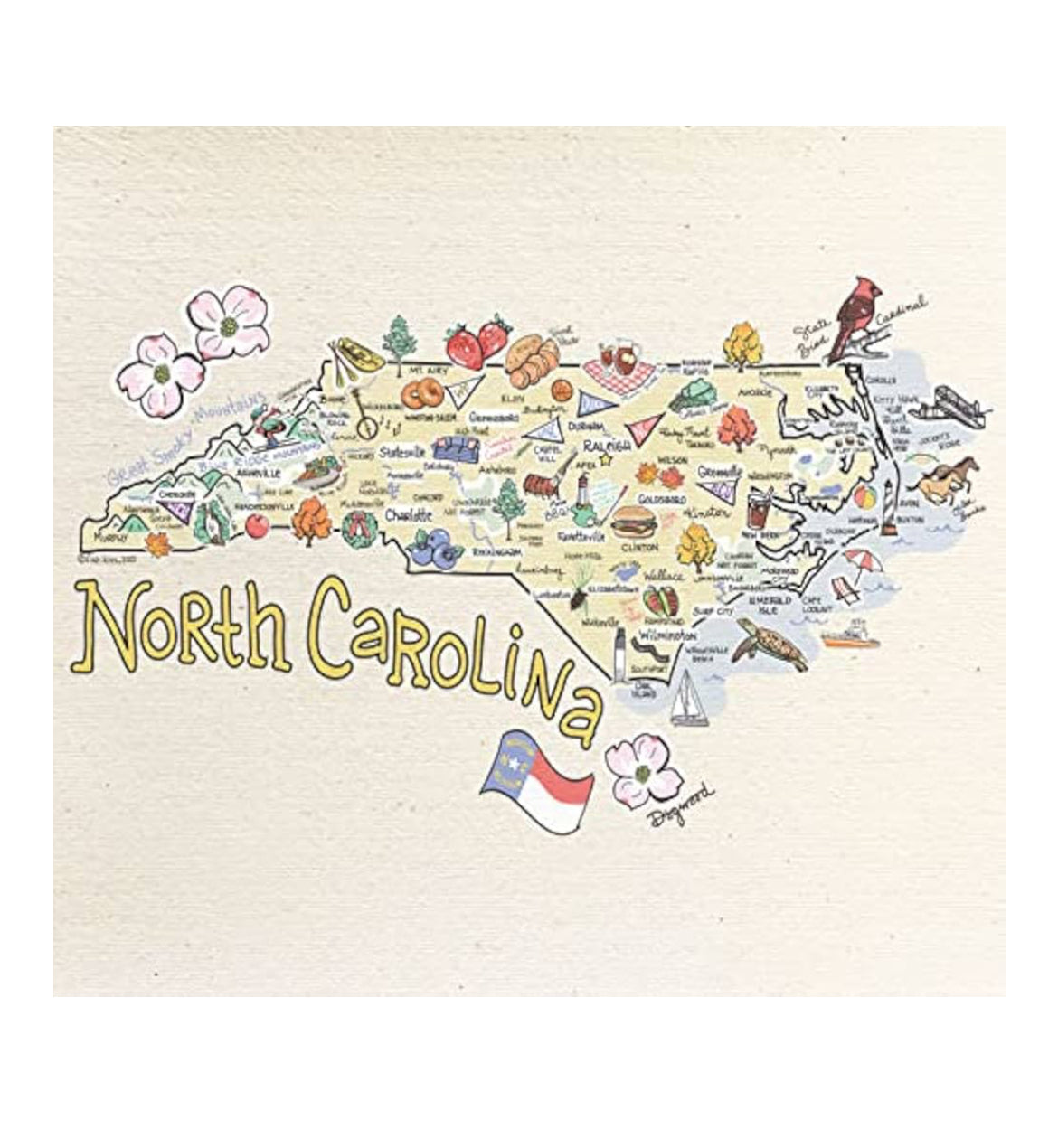 Swedish Wet Cloth - North Carolina