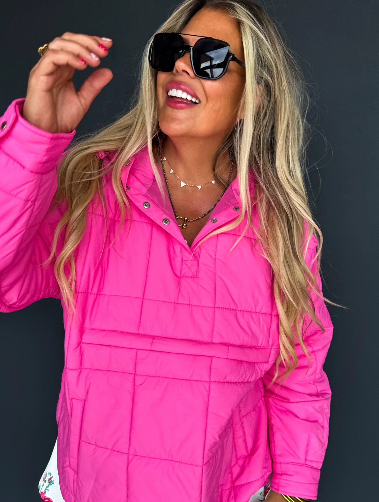 Peyton Puffer Jacket - Pink