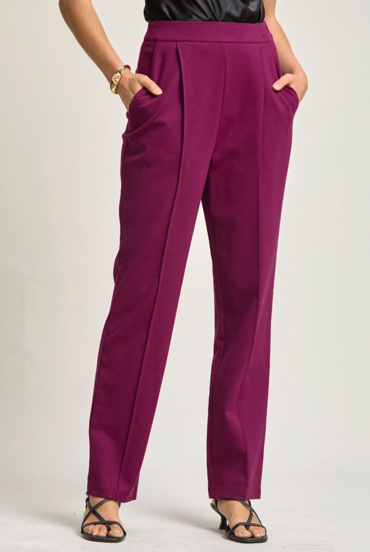 Magic Everywhere Pants - Merlot