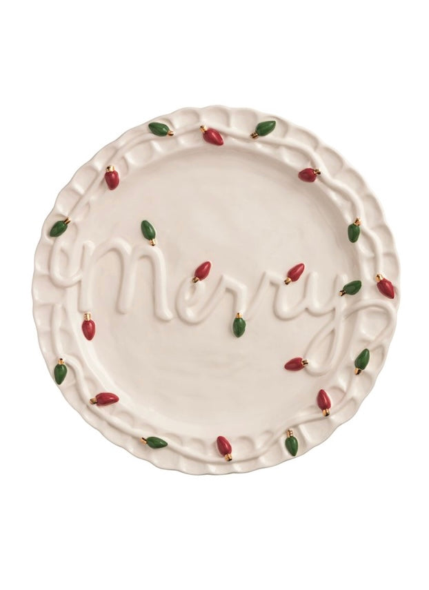 Merry Round Platter
