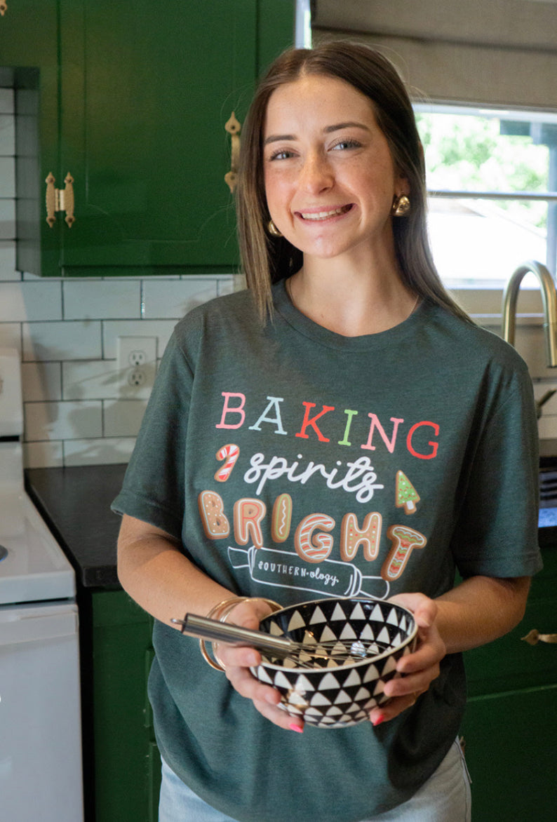 Baking Spirits Bright Tee - Green