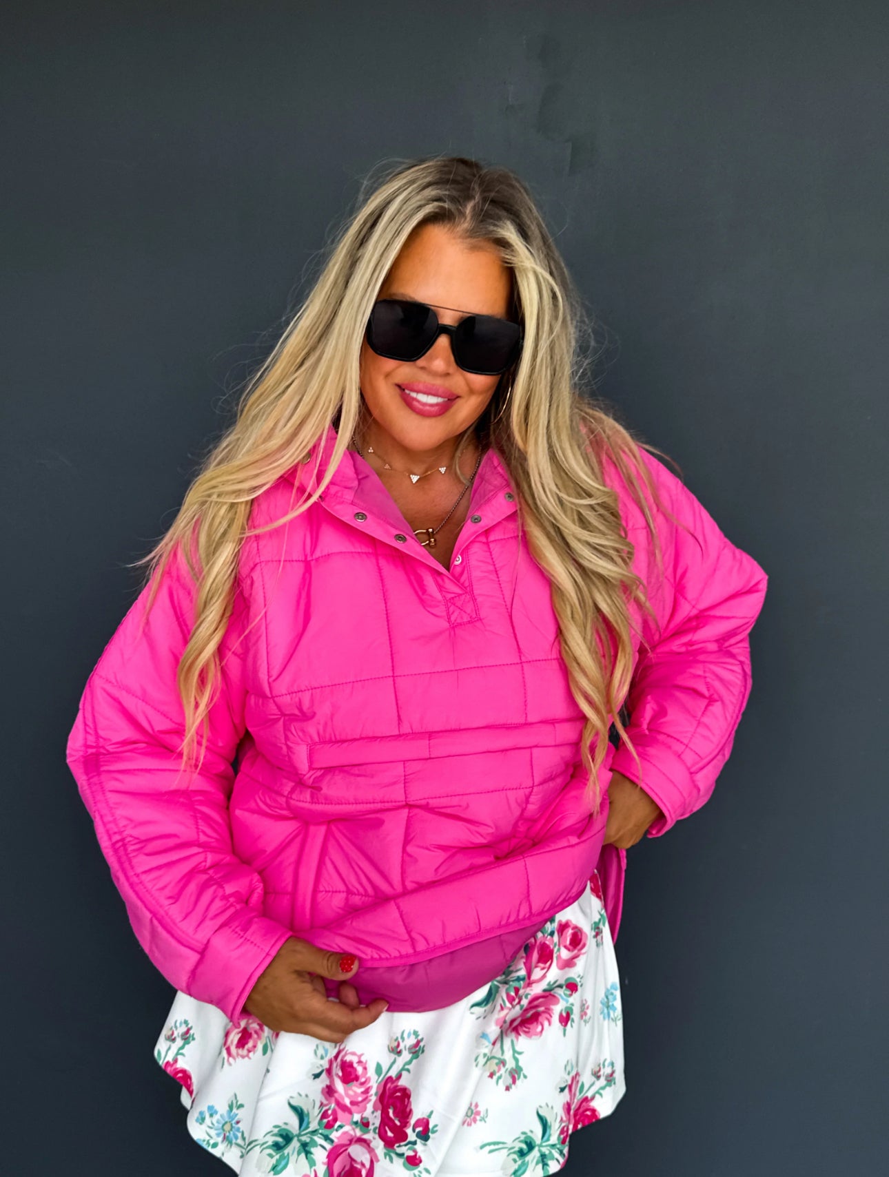 Peyton Puffer Jacket - Pink