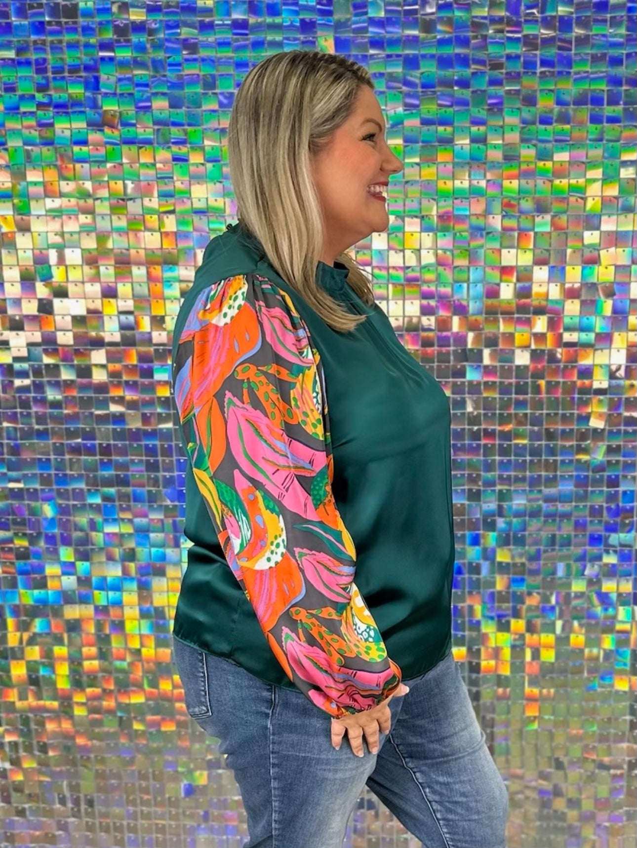 Melanie Top - Eyes On Me Multi