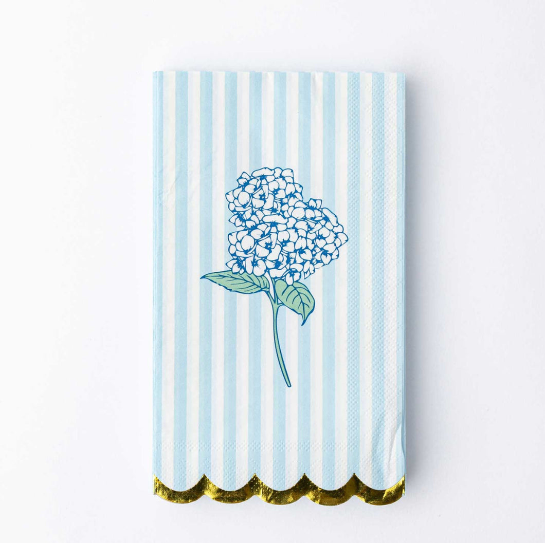 Paper Guest Towel Pack - Hydrangea Stem
