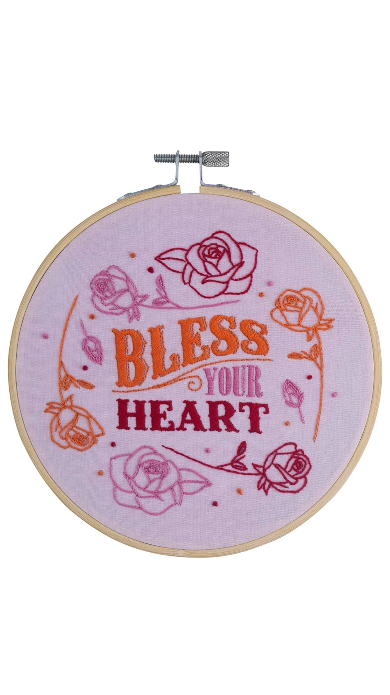 Embroidery Kit - Bless Your Heart