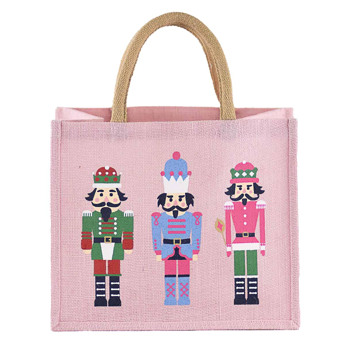 Nutcracker March Gift Tote - Pink/Multi