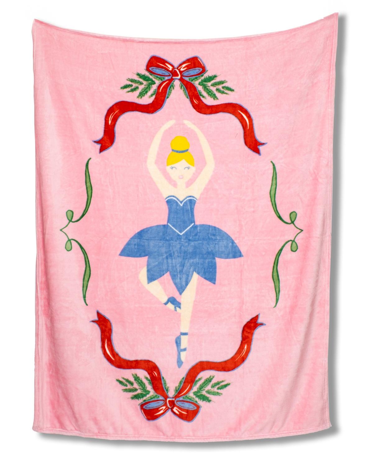 Ballerina Waltz Throw Blanket - Multi