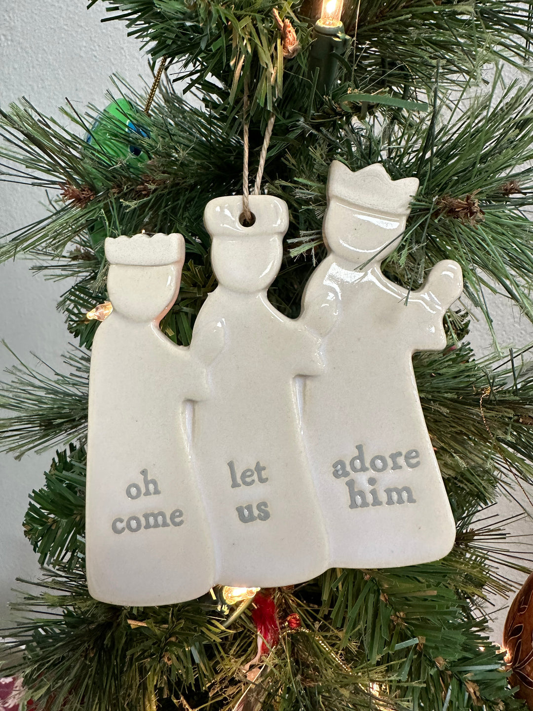 Three Wise Nativity Ornament