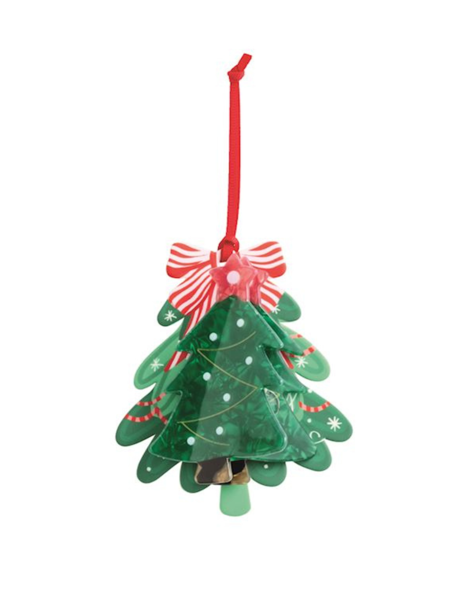 Holiday Claw Clips - Christmas Tree