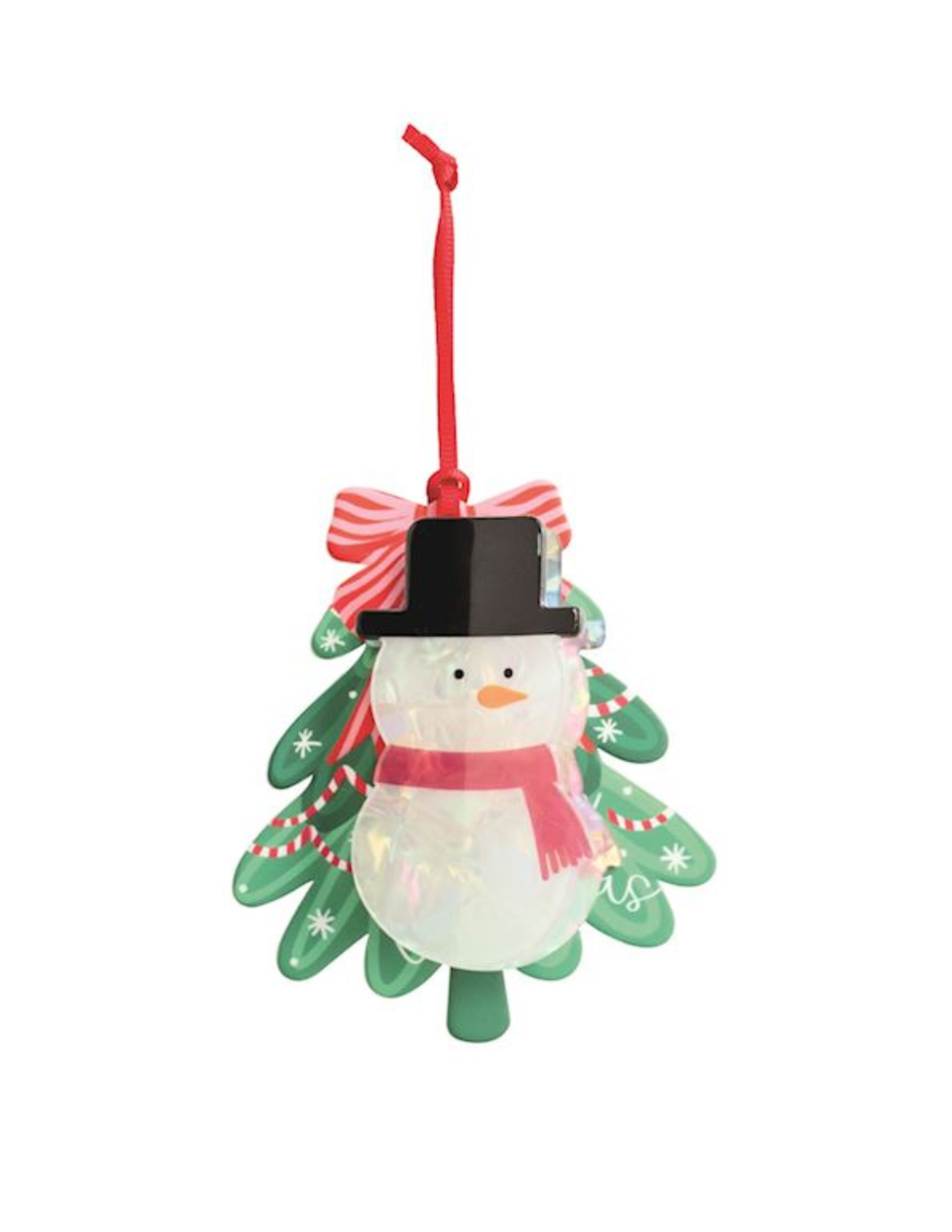 Holiday Claw Clips - Snowman