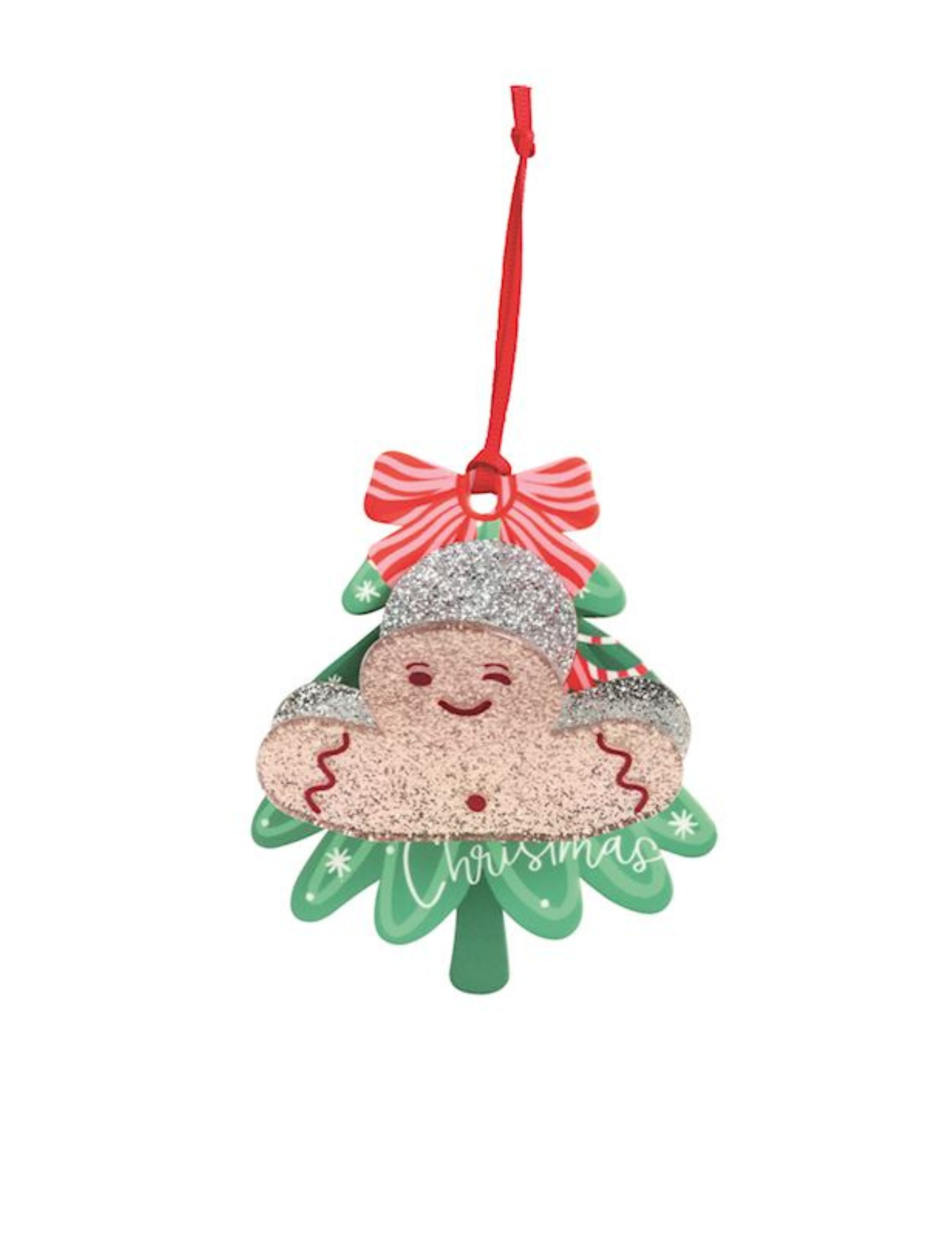 Holiday Claw Clips - Gingerbread