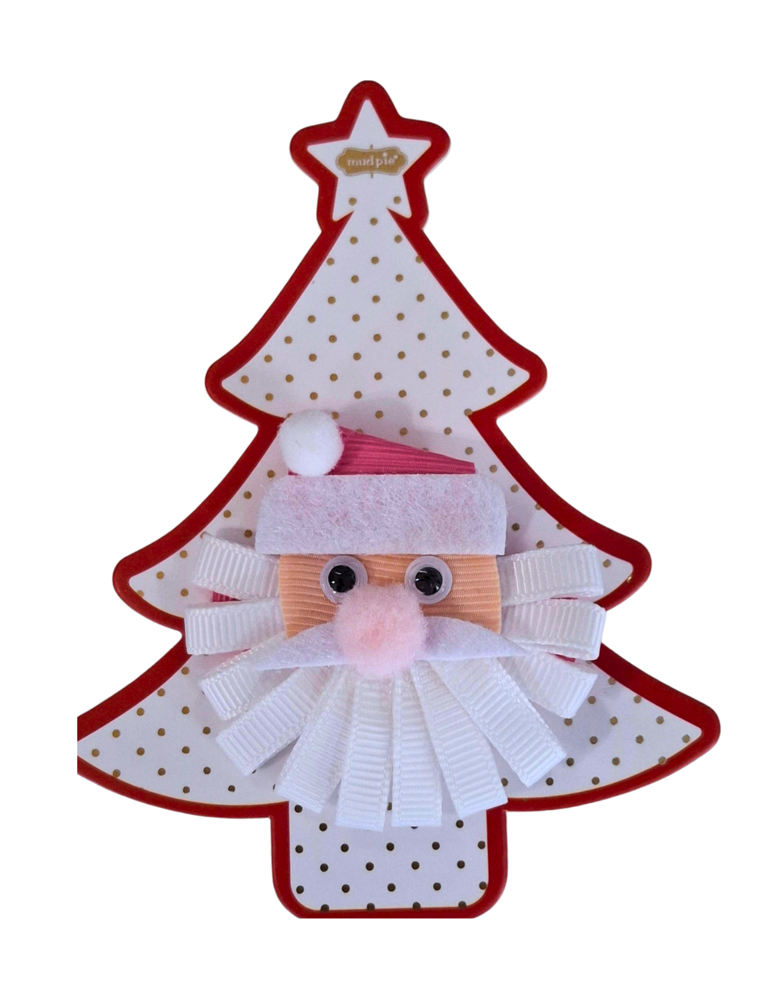 Christmas Icon Clips - Pink Santa