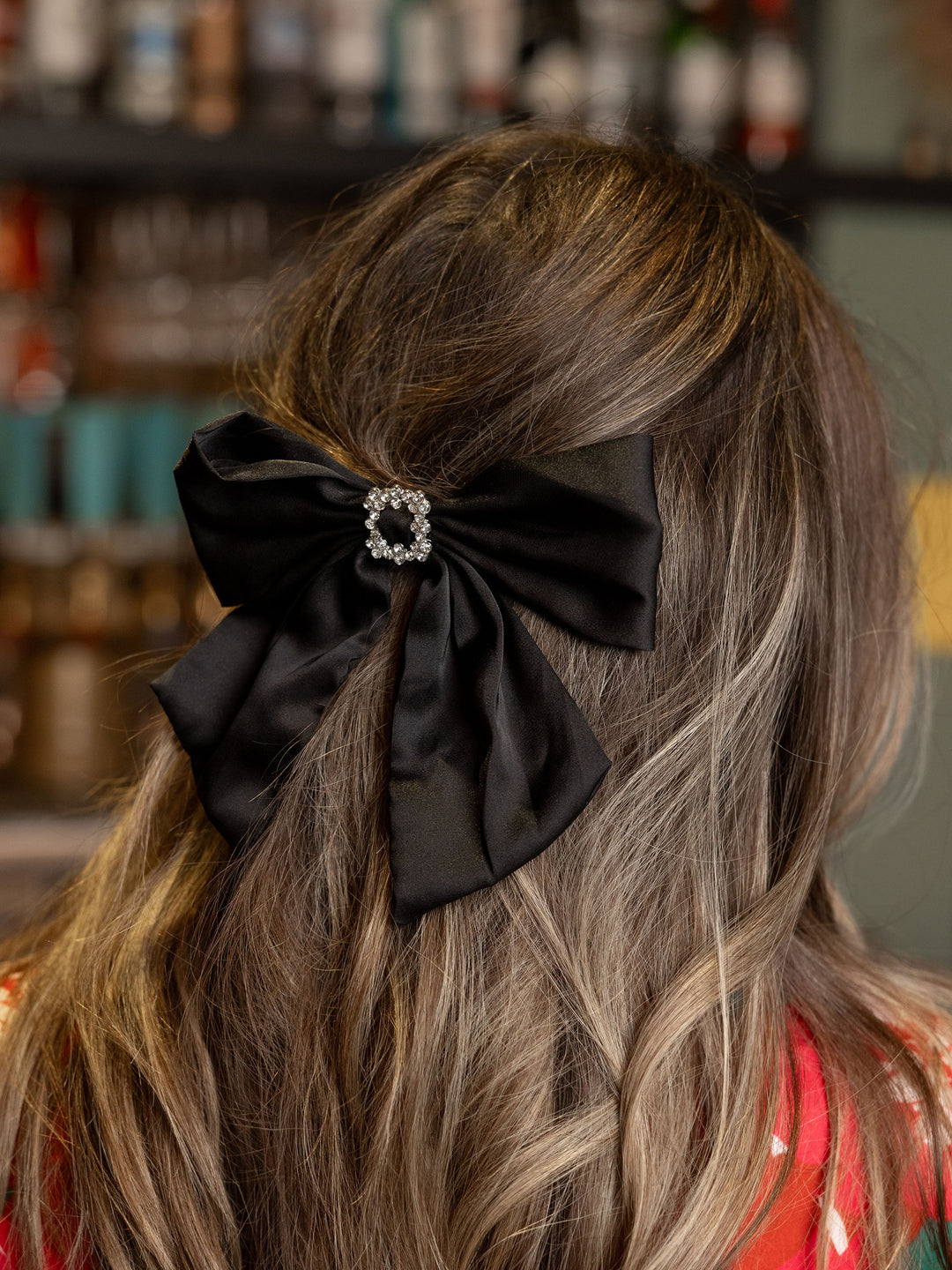 Emilie Hair Bow - Black