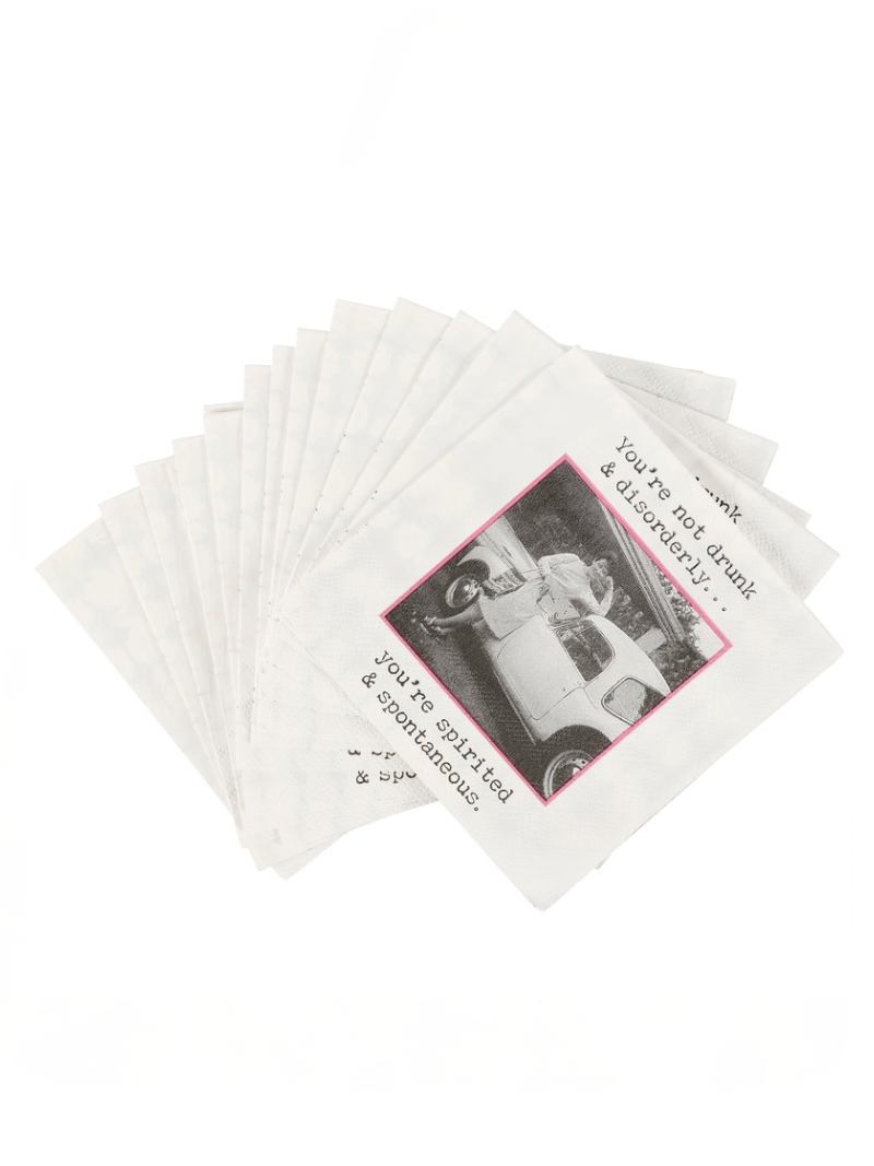 Beverage Napkin - Spirited