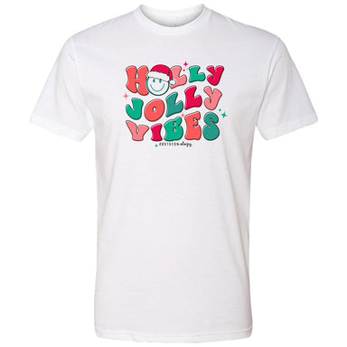 Southernology Holly Jolly Vibes Tee - White Christmas
