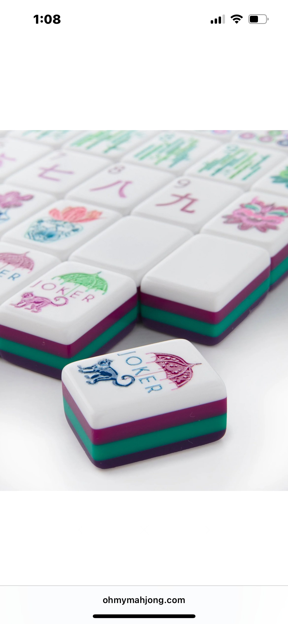 Gemma Mahjong Tiles