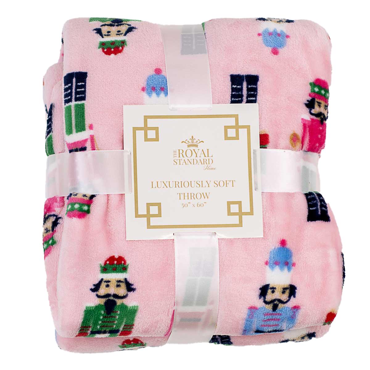 Nutcracker March Blanket - Pink/Multi