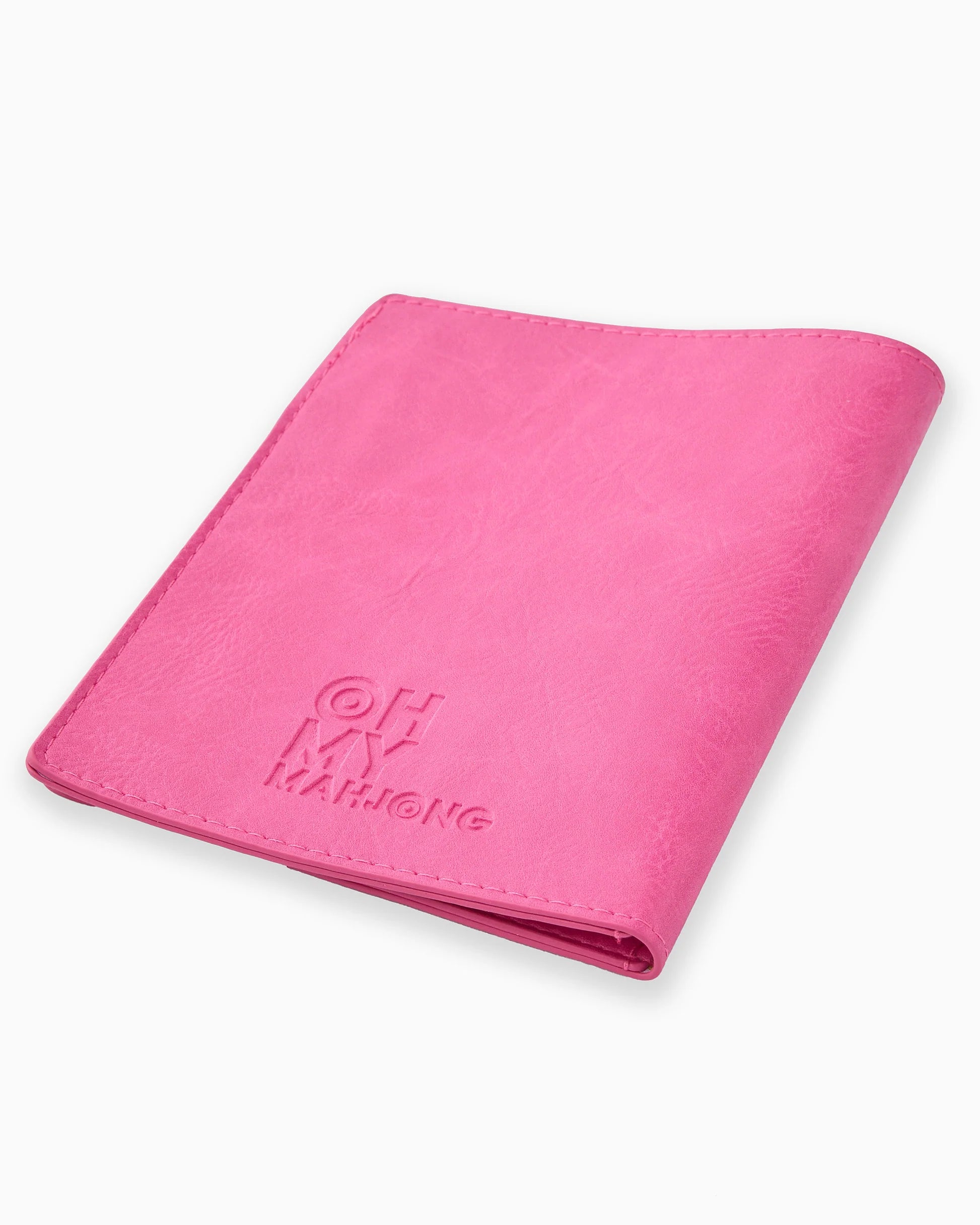 Hot Pink Mahjong Card Folio