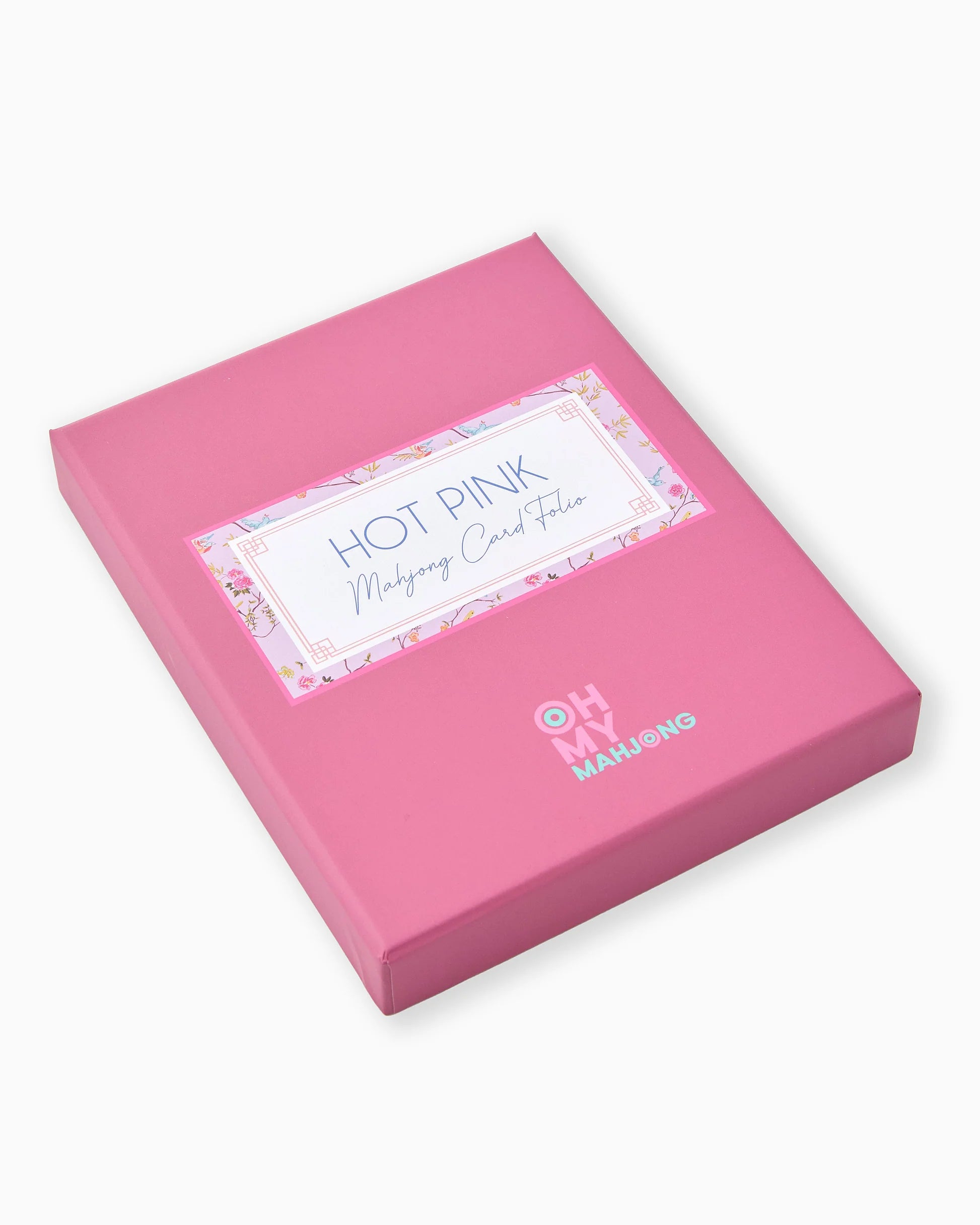 Hot Pink Mahjong Card Folio