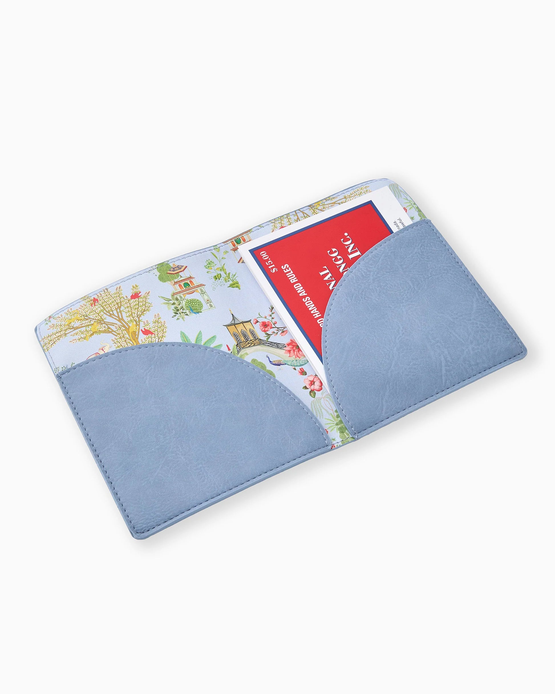 Periwinkle Mahjong Card Folio