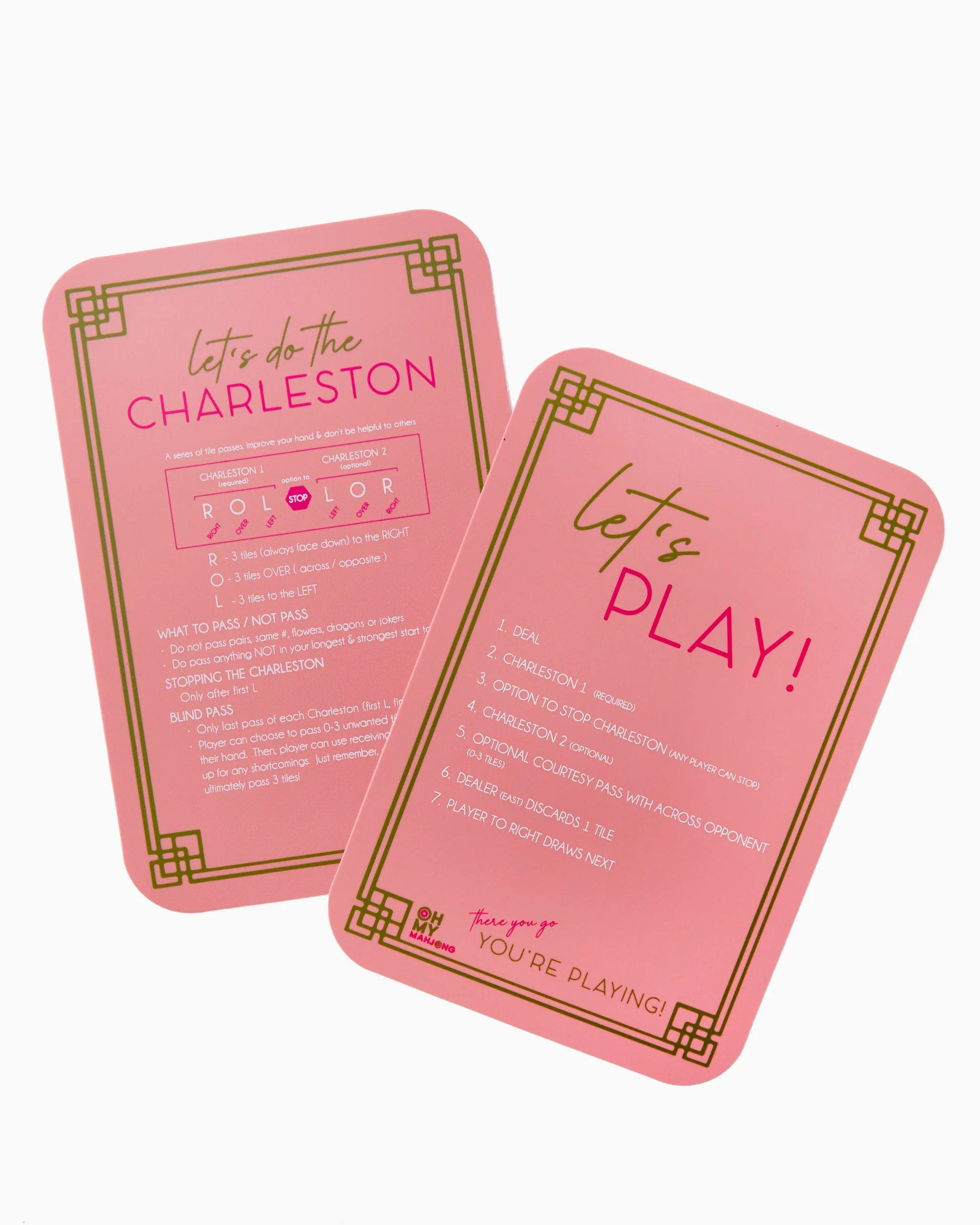 Coral Mahjong Shufflers