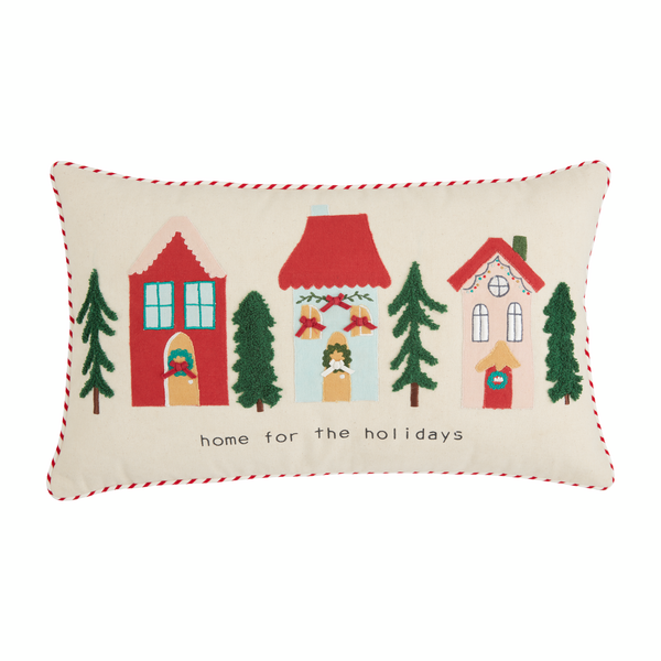 Christmas Village Pillow