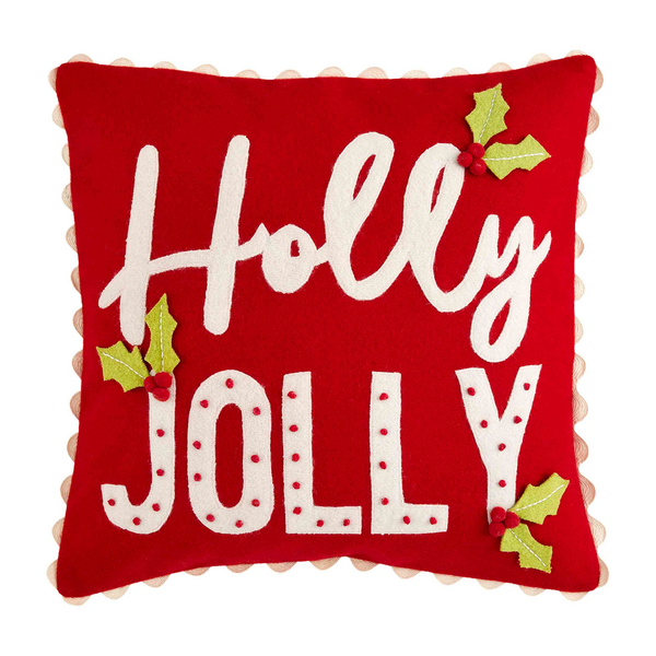 Holly Jolly Pillow