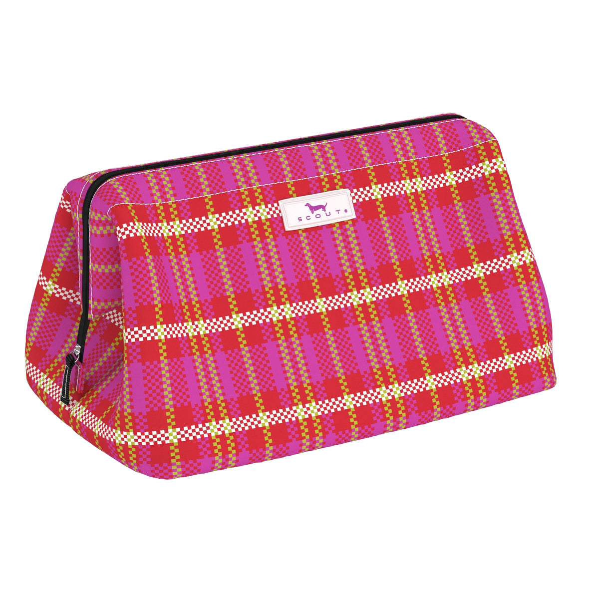 SCOUT Big Mouth Toiletry Bag - Sweet Tartan